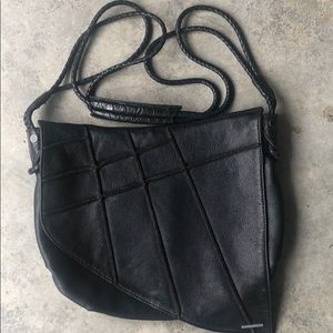 Black Leather Purse